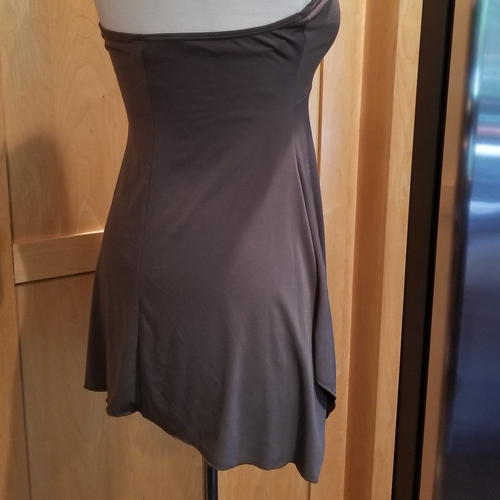 Very vintage Olive green backless top - Picture 4 of 6